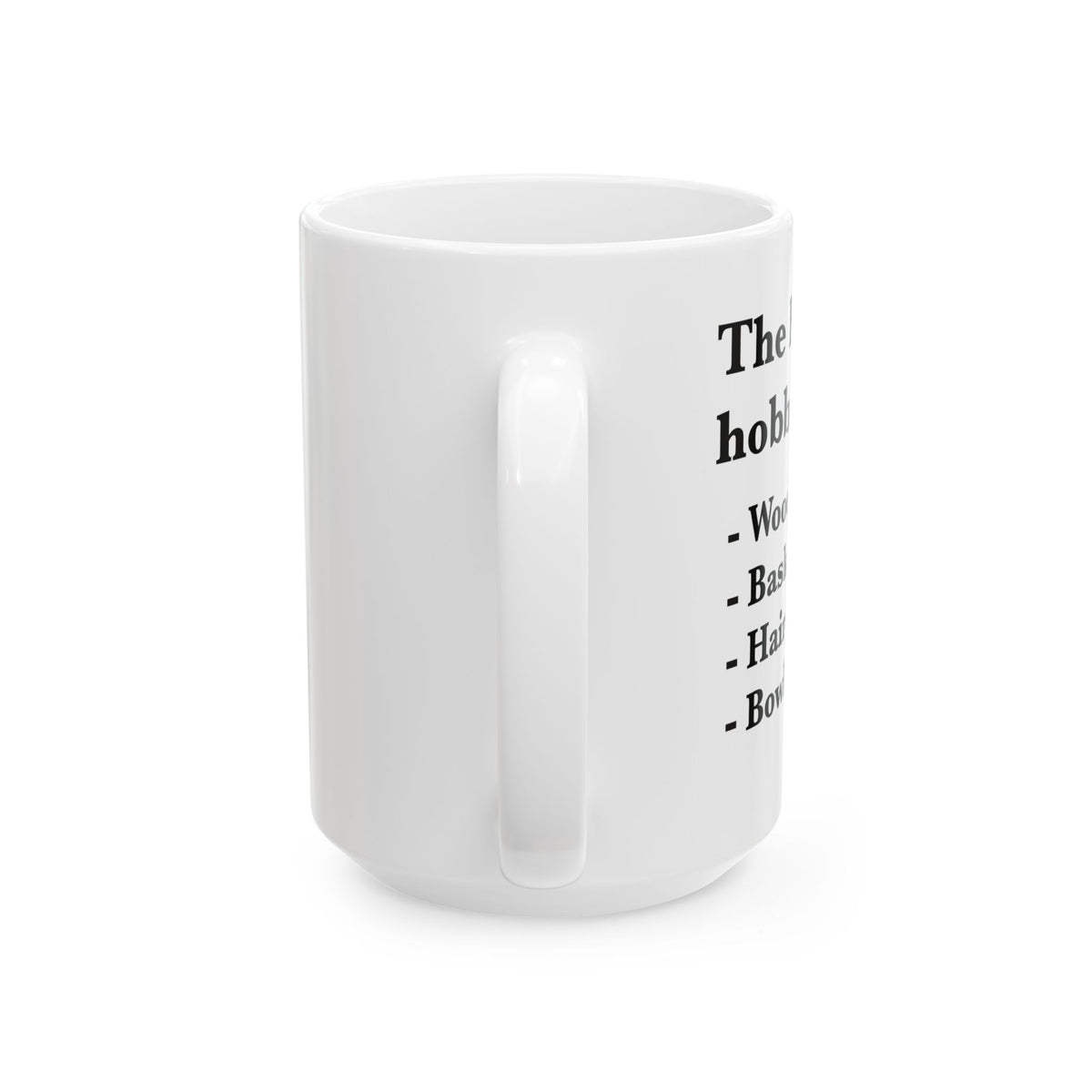 Woodworking mug, (11oz, 15oz)
