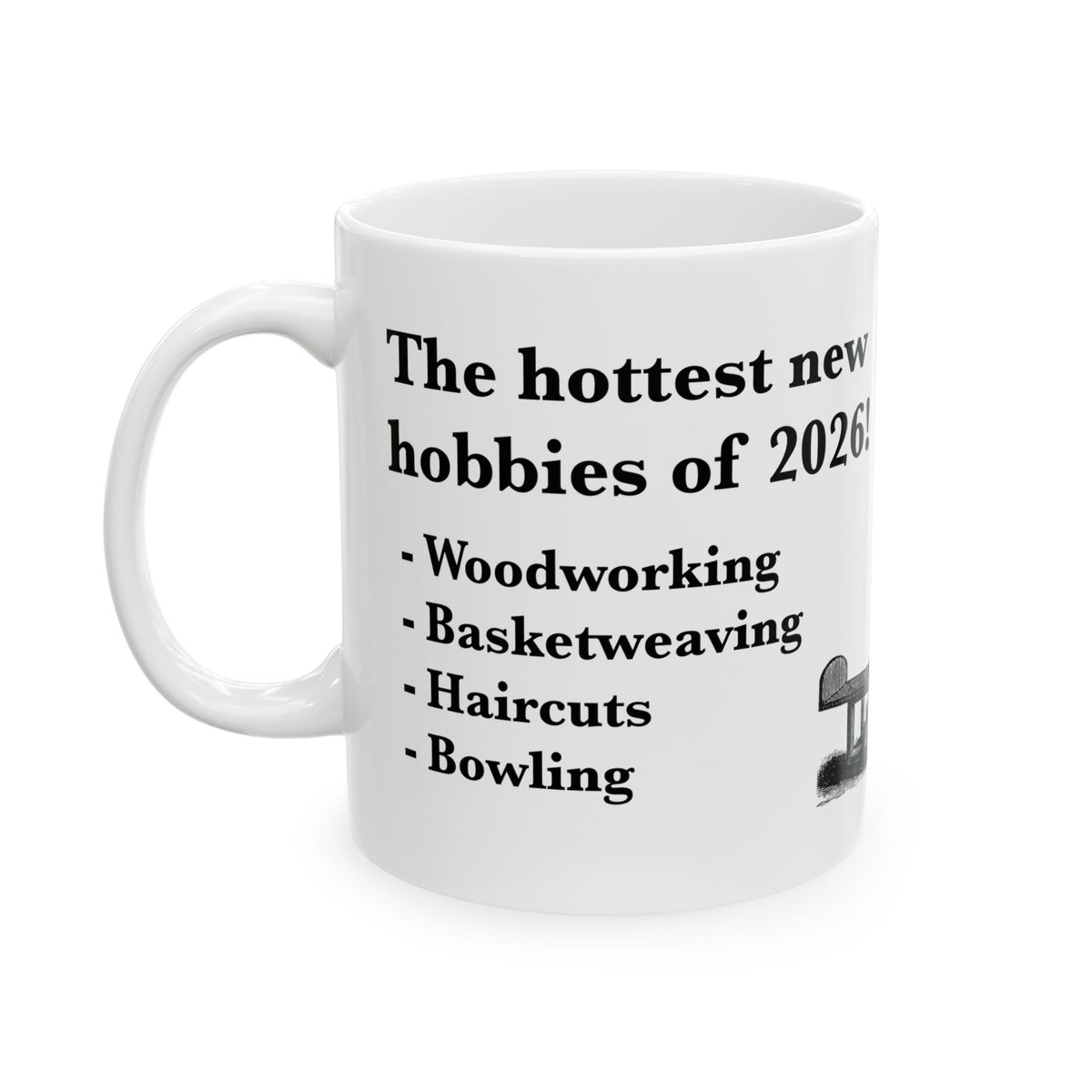 Woodworking mug, (11oz, 15oz)
